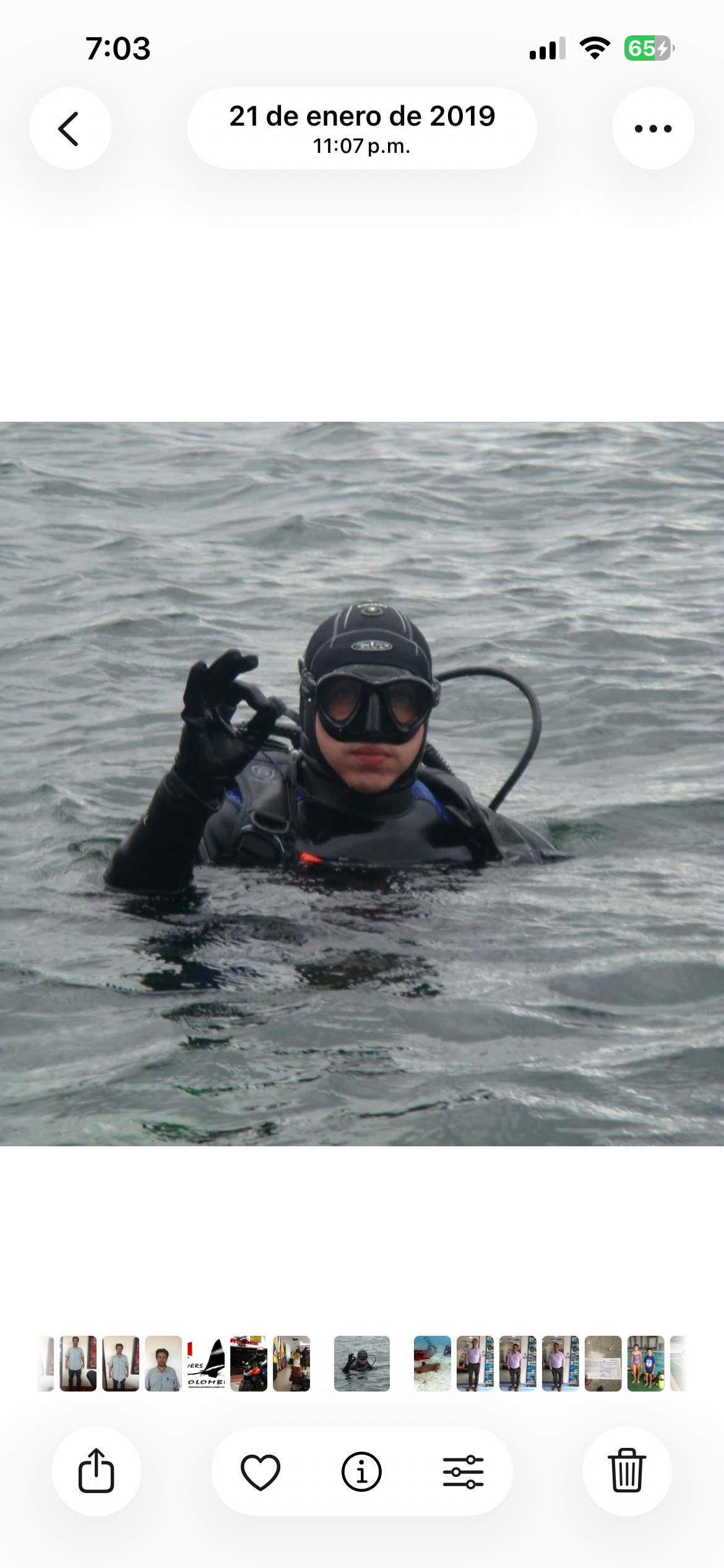 Buceo en mar y Lagos