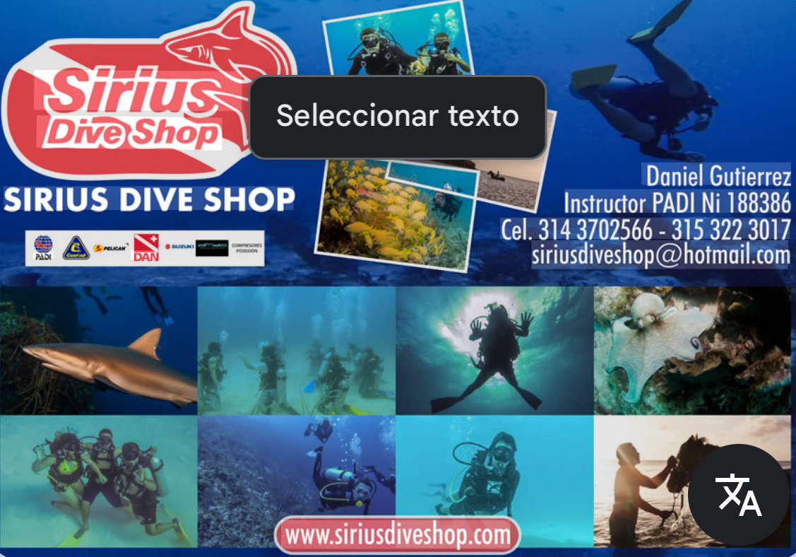 Sirius Dive Shop