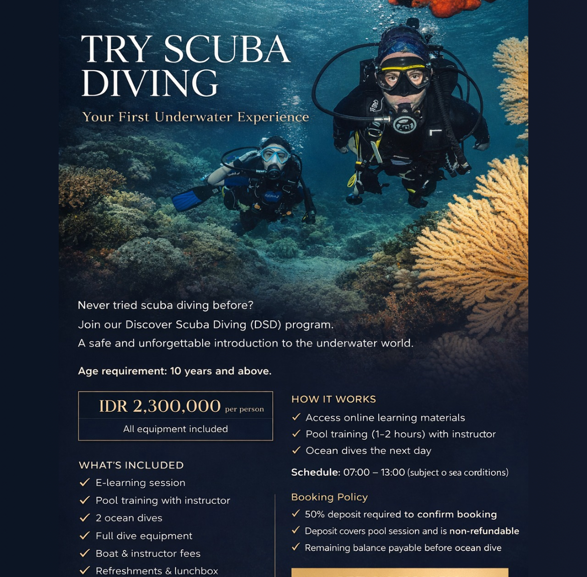 DISCOVER SCUBA DIVING